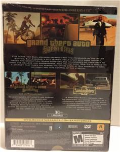 Grand Theft Auto San Andreas Special Edition PlayStation 2 PS2 Sunday  Driver! 710425279188