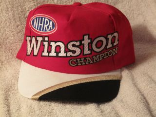   Racing 2000 Champion Hat Cap RARE Mint Force Scelzi Angelle