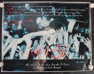 ANI DIFRANCO LIVING IN CLIP 1997 PROMO POSTER ORIGINAL CD ALBUM