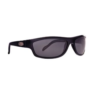 Anarchy Sunglasses Bedlam Shiny Black Grey Smoke Polarized Lens New Co 