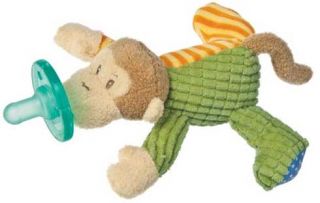   Baby Soothie Pacifier Mango Monkey Toy Binkie Stuffed Animal