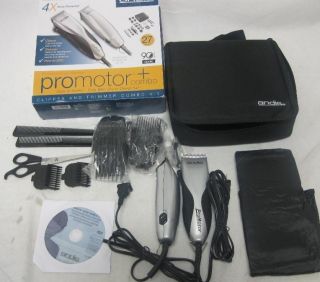 Andis 29115 Promotor Hair Clipper and Trimmer Combo 27 Piece Kit Black 
