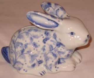 decorative collectible andrea by sadek rabbit bunny