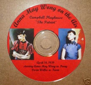 Anna May Wong on The Air Vintage Radio Show OTR CD