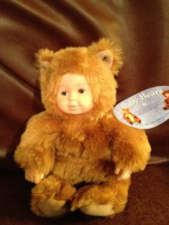 Anne Geddes 8 Baby Bear Doll   Caramel color