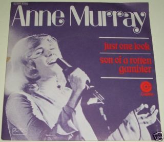 ANNE MURRAY Just one look 7 FRENCH 45 PS POP HEAR