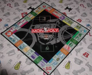 Harley Davidson 95th Anniversary Monopoly Board