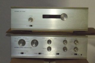 Vintage Dyna Dynaco Pas Pas 3 Tube Preamp and FM 3 Tuner Nice Clean 