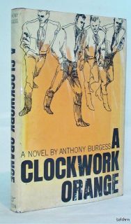 Clockwork Orange Anthony Burgess 1st 1st US Review Copy Books into 