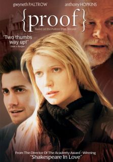 Proof Anthony Hopkins Gwyneth Paltrow DVD Movie