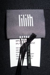 Lilith Black Anthony Coat Sz L $687 50