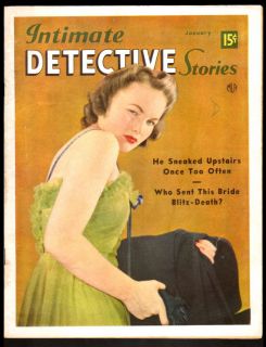 description intimate detective stories jan 1941 v 1 11 paper quality 