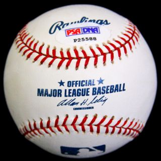 Andy Pettitte Signed Autographed OML Baseball PSA DNA
