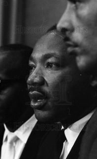 1966 35mm NEG Strip Martin Luther King at City Hall in Chicago 1966 