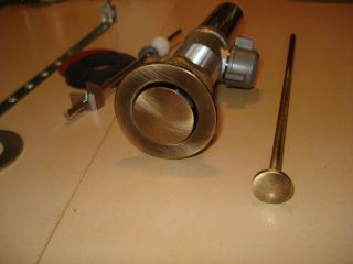    Sink Lavatory Drain and Pop Up Assembly in Antique Brass Finish