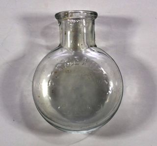 antique bottle 1.75 in. medicine cure bottle R E Stieauxs 1800