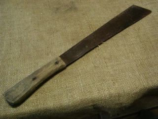 vintage corn knife antique farm tool old scythetools