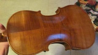 antique german 4 4 violin with beautiful flamed back