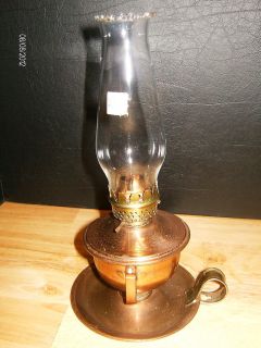 Vintage Copper Convertible Table Wall Oil Lamp 205