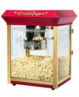 Theater Pub Top Bar Popcorn Machine Kettle Red Antique