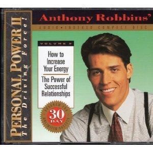 BOOK AUDIOBOOK CD Anthony Robbins PERSONAL POWER II THE DRIVING FORCE 