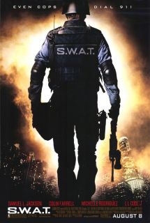 SWAT Movie Poster 2 Sided Original Final 27x40 s w A T