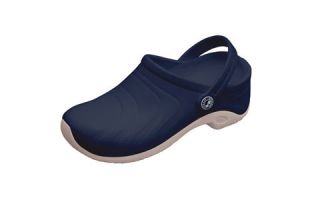 Clogs Navy Zone Anywear Injected Clog w Backstrap
