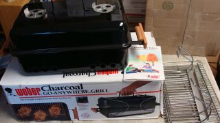 Weber Charcoal Go Anywhere Grill Boxed 1989 24 Long