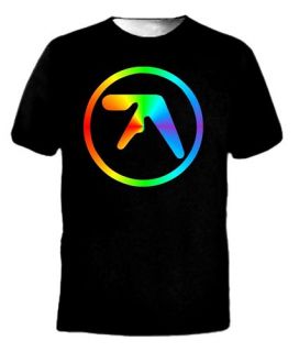 Tie Die Aphex Twin AFX Techno Music Logo Tee T Shirt