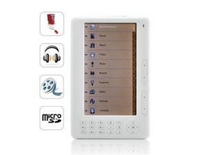 inch eBook Reader Digital Pocket E Book 8GB 8g  MP4 Player Video 