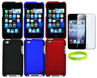 red black hard case for apple ipod touch 5g 5th