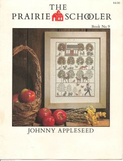 The Prairie Schooler Cross Stitch Chart Johnny Appleseed Bk 9