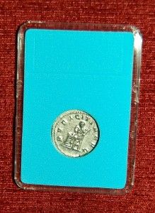 Roman Empire Coin Herennia Etruscilla Silver Antonin