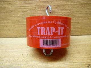 Ant Moat for Hummingbird Feeders Trap It Ant Trap Red