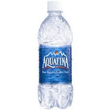 the most popular bottled water is aquafina made by pepsic
