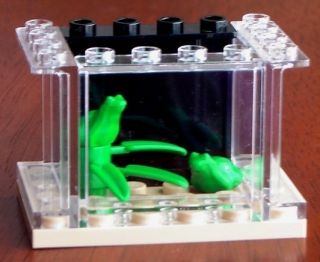 LEGO Frog Aquarium Animals Plants Pet Shop Paradisa Friends Pet Shop 