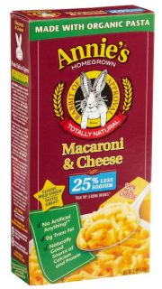 12x Annies Homegrown Mac Macaroni Cheese 6 oz Boxes