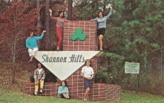 ANNISTON, ALABAMA Gateway Shannon Hills Postcard