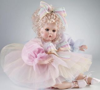 100% CHARITY Marie Osmond ARABELLA RAINBOW Fairy Porcelain Doll LE 100 