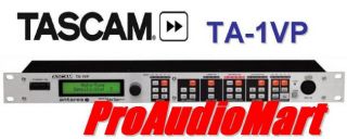 TASCAM TA 1VP Vocal Processor Tascam TA1VP NEW Authorized Dealer