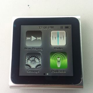 Apple iPod Nano 6th Generation Silver 8 GB