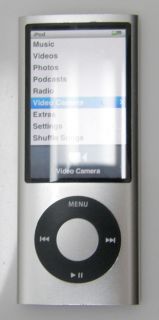 Apple iPod Nano 5th Generation A1320 8GB Silver Player Digital Video 
