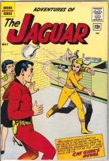   of The Jaguar Comic Book 6 Archie 1962 Fine Very Fine