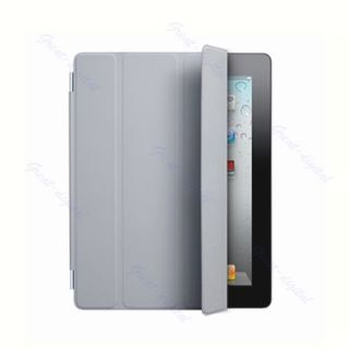   pu leather slim smart cover case stand for apple ipad 2 3rd protector