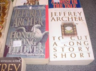 12 PB Book Lot Jeffrey Archer Drama Thriller Fiction Free s H