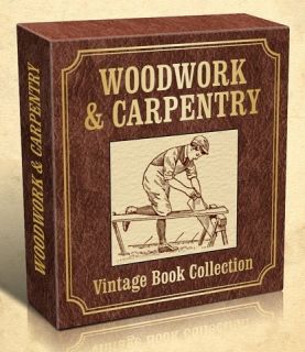 Vintage Woodworking Books 94 Antique Books on DVD