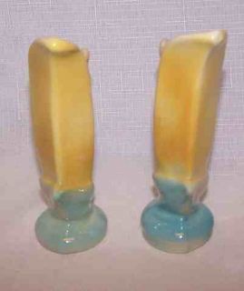 Vintage Shawnee Miniature Vases * 2 FLOWERS * USA 1125