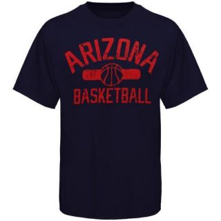 Arizona Wildcats Varsity Basketball T Shirt Navy Blue