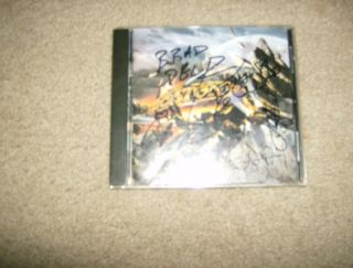 Signed Boston Walk on CD by Brad Delp and Tommy DeCarlo