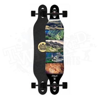 New 2012 Arbor Axis GT Icon Collection Complete Longboard 8 75 x 40 